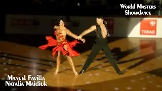 Manuel Favilla & Natalia Maidiuk - Samba Latin Showdance | World Masters 2025
