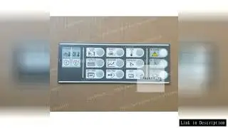 Operating Membrane Overlay for Toshiba injection molding machine V10 V21 English