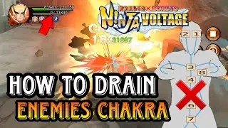 How To Drain Enemies Chakra Tips/Guide | Fortress Defense | NxB Nv