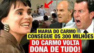 RAINHA DA SUCATA: Maria do Carmo pega os 300 MILHÕES, compra AÇÕES e faz VOLTA TRIUNFAL na SUCATA!