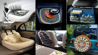 20 Trendy Crochet Steering Wheel Cover Ideas for Car Interior Design in 2026 | Vehicle