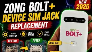 Zone bolt + Device sim jack replacement /new 2025