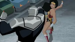 Justice League vs The Fatal Five | Wonder Woman vs The Persuader Fight Scene