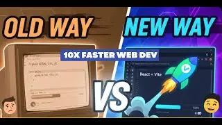 Evolution of Web Dev: Vanilla JS to React + Vite