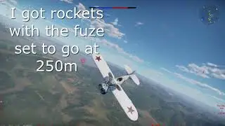 Top tier is hard, so i flew a biplane instead!
