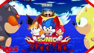Sonic Spectre v0.5 Demo (Sonic Fan Game) (SAGE 2023)