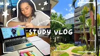 realistic study vlog: final exams week! *cramming, eating, going to uni, doing chores