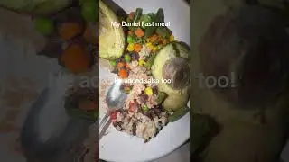 My Daniel Fast Meal!