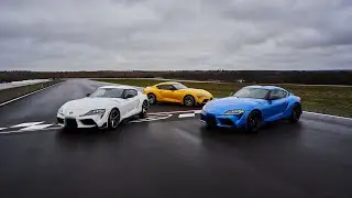 2022 Toyota GR Supra 💪 First-Ever Four-Cylinder Version, with 255 Horsepower and Lower Weight