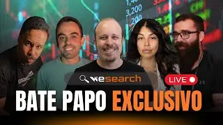 📢 INAUGURA&Ccedil;&Atilde;O: BATE PAPOS EXCLUSIVOS WESEARCH