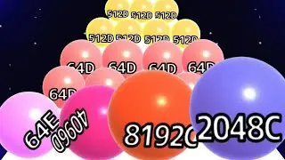 Ball Run 2048 Infinity / Man Runner 2048 - (Max Level) 2048 Infinity, Asmr game