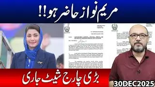 Maryam Nawaz Summoned | Major Charge Sheet Issued | Political Shockwave in Pakistan | Moazzam Fakhar