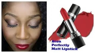 Avon Perfectly Matte Lipstick|Swatches
