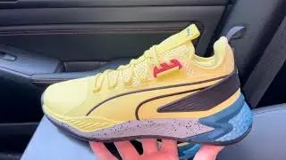 Puma Uproar Spectra Limelight Yellow basketball sneakers
