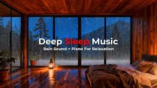 Sleep Fast 🌧️ Rain Sounds & Gentle Piano | Fall Asleep Quickly
