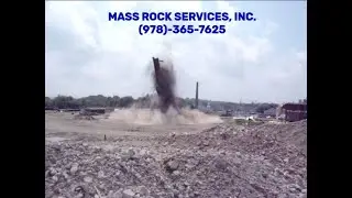 Blasting by Mass Rock Services, Inc.