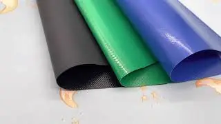 PVC tarpaulin fabric versus polyester, PVC tarpaulin fabric form, PVC tarpaulin hose, China, Factory