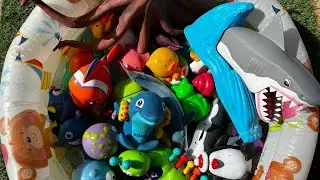 Игрушки с морскими животными для малышей и дошкольников | Узнайте названия морских животных и инт...