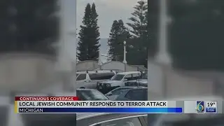 Local Jewish community responds to terror attack