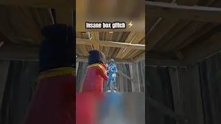 Insane box glitch 😮&zwj;💨 #fortnite #fn #new #viral #glitch