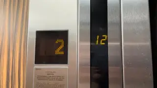 Fast 2010 Schindler Miconic 10 Elevators at Hotel****Novotel, Sarajevo, Bosnia