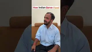 How Indian server food #shorts #viral