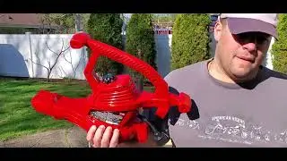 Toro Ultra Electric Blower/Vacuum/Mulcher (Unboxing/Vacuuming Leaves)