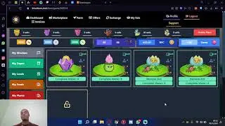 BLOCKFARM - fazendo as primeiras intera&ccedil;&otilde;es ap&oacute;s mudan&ccedil;as , nerffs nas gemas e as novas formiguinhas