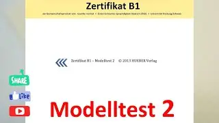 B1 Vorbereitung: Huber: Modelltest 2