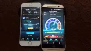 Iphone 6 vs htc one m8 speedtest