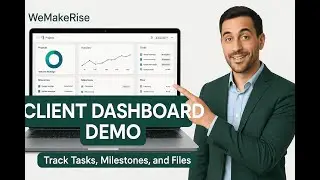 WeMakeRise Client Dashboard Walkthrough | How to Access & Track Your Projects