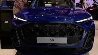 2026 AUDI Q5 | S-Line 'Black Edition' with Ultra Blue Metallic Exterior!