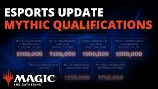 Magic Esports Update: 2019 Mythic Championship Qualifying and the World Championship