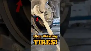 Stop Wasting Tires! Rear Alignment FIXED Fast 🔧 #mechanic #car #service