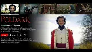 Can I watch Poldark on Netflix?