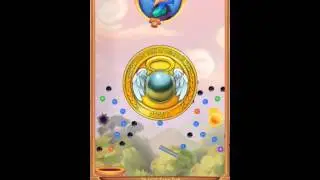 Peggle Blast: Level 59 no Power Ups three stars