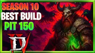 Diablo 4 Сезон 10 Лучшая сборка в Game Pit 150 С одного удара ВСЁ... PTR Diablo IV Адский Хаос