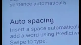 Samsung Galaxy S8: How to Enable / Disable Keyboard Auto Spacing