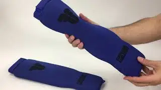 Fighter Shin Instep Guard Competition blue