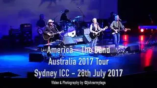 America (The Band)  Live Video in Concert - Australia Tour 2017
