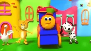 Bob o trem | amizade canção | Bob e amigos | canções para crianças | Bob Train Friendship Song