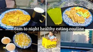Morning 6AM To Night 10PM Routine Vlog|| Super Detox Tea recipe||What I Eat In A Day