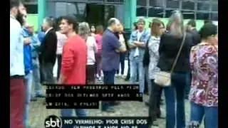 No vermelho: pior crise dos &uacute;ltimos 7 anos atinge o RS
