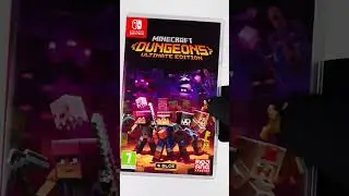 Unboxing Minecraft Dungeons Ultimate Edition 2021 Nintendo Switch Game