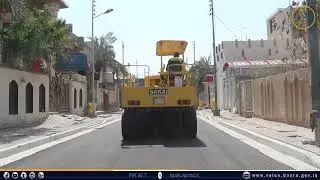 الشركة المنفذة لإحدى المشاريع الخدمية في منطقة دور الضباط ترفع من وتيرة أعمالها وبنسب إنجاز قياسية..