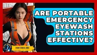 Are Portable Emergency Eyewash Stations Effective? - High Stakes Jobs