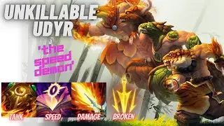 UNKILLABLE UDYR DOMINATES JUNGLE - MAX MOVEMENT SPEED / DAMAGE / TANKINESS - League of Legends Guide