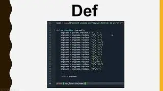 python-9(def ve funksiyalar)