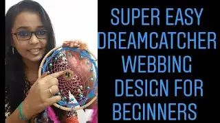 wow!!😍Easy and elegant Dreamcatcher | super easy webbing design | homedecor | Photo wall hanging