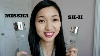 SK II Facial Treatment Essence VS Missha Time Revolution The First Treatment Essence